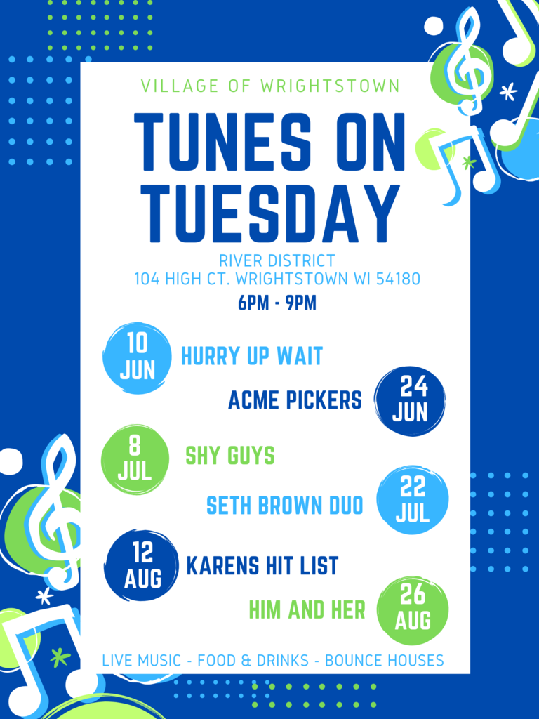 Tunes On Tuesday Line-up-2025