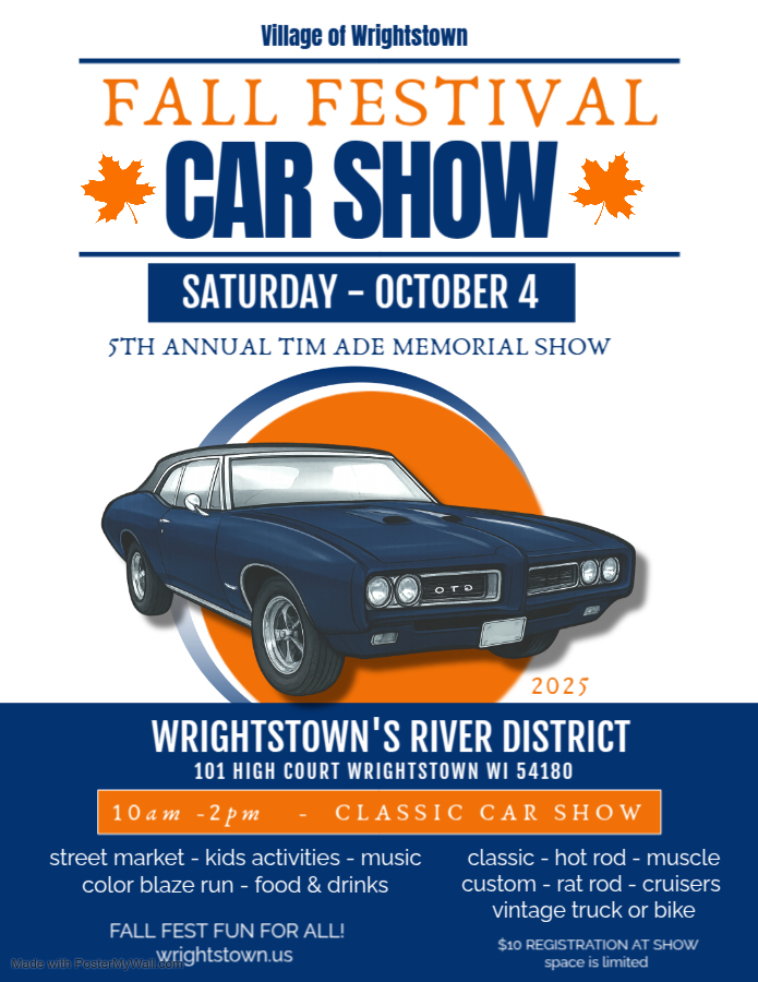 Car Show Flyer 2025