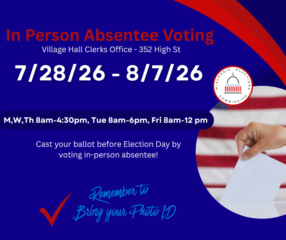 In-person voting