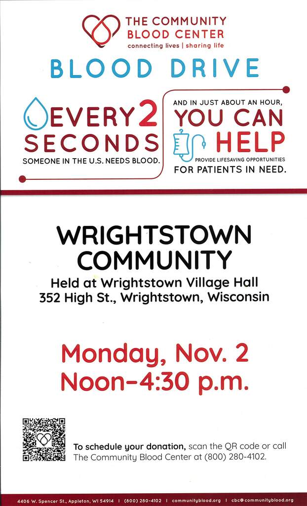 Blood Drive Flyer