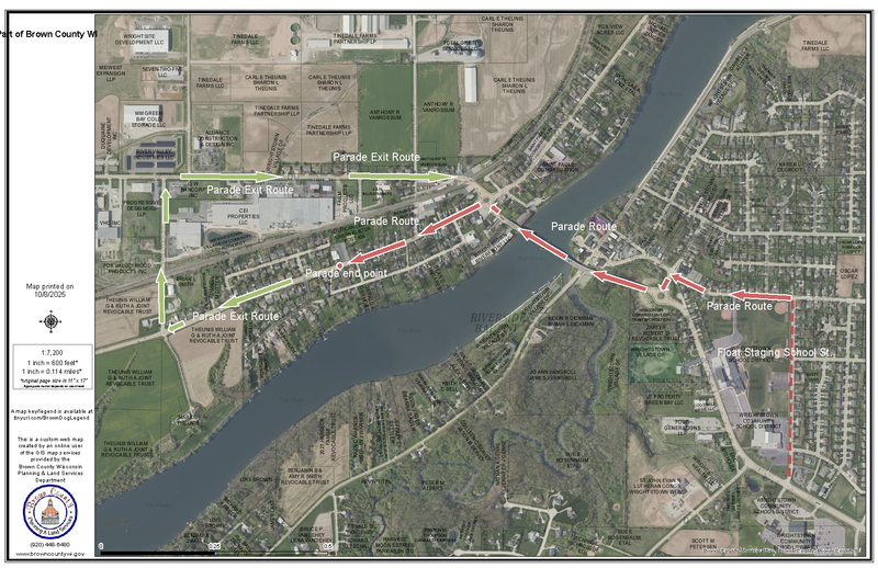 2025 Christmas Parade Route