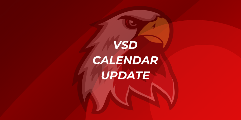 VSD CALENDAR UPDATE
