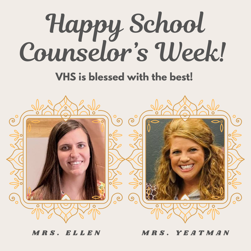 National School Counselor's Week!