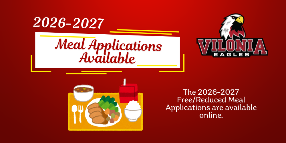2026-2027 Meal Applications Available