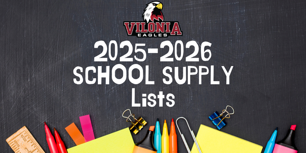 2026 School Supply Lists