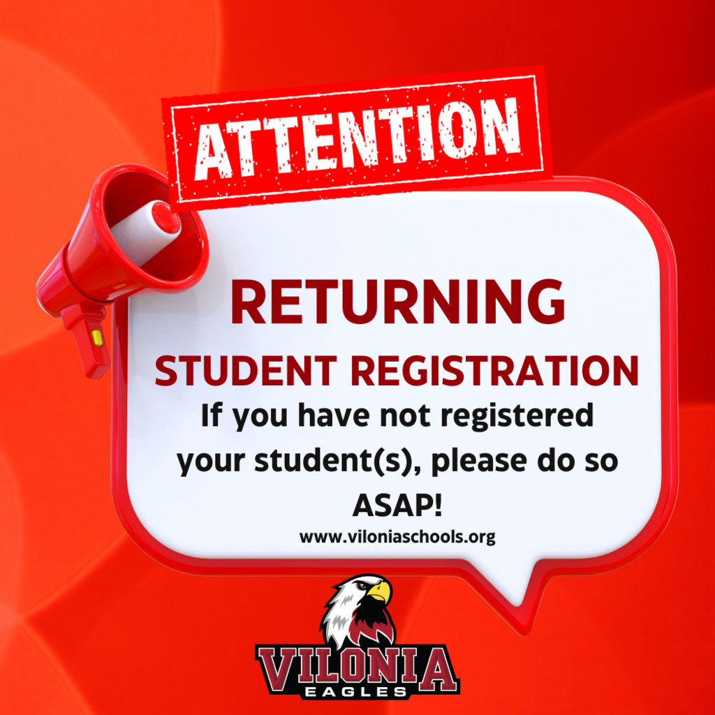 Returning Student Registration