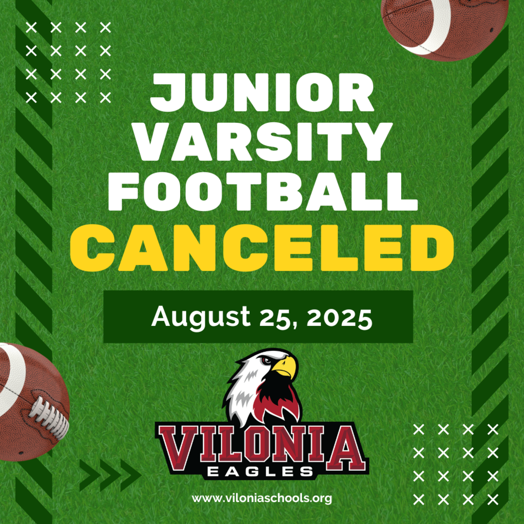 JV Football Canceled-8/25/25