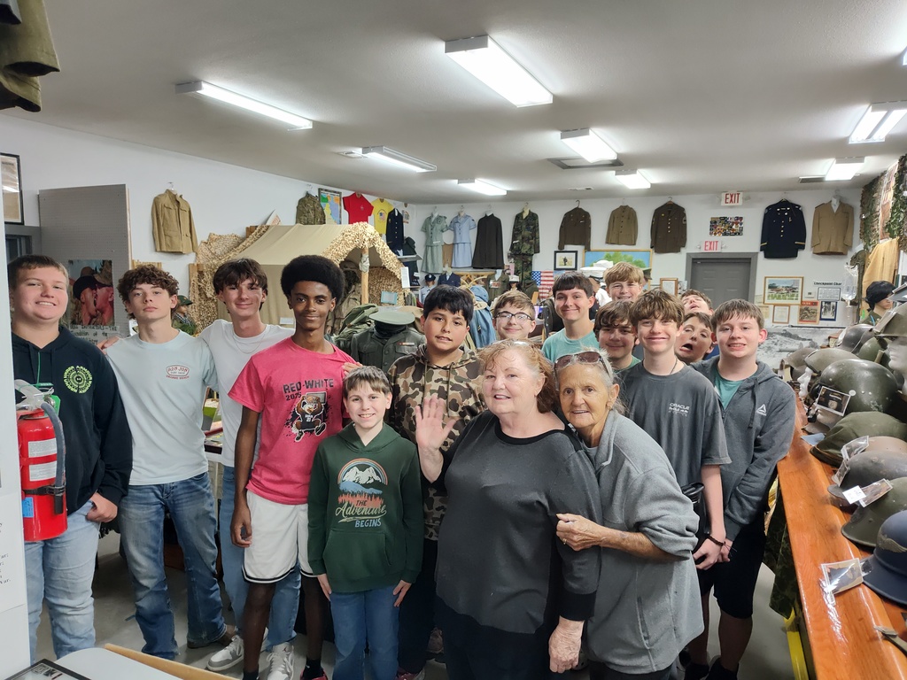 Vilonia Students Supporting Our Local Veterans' Museum