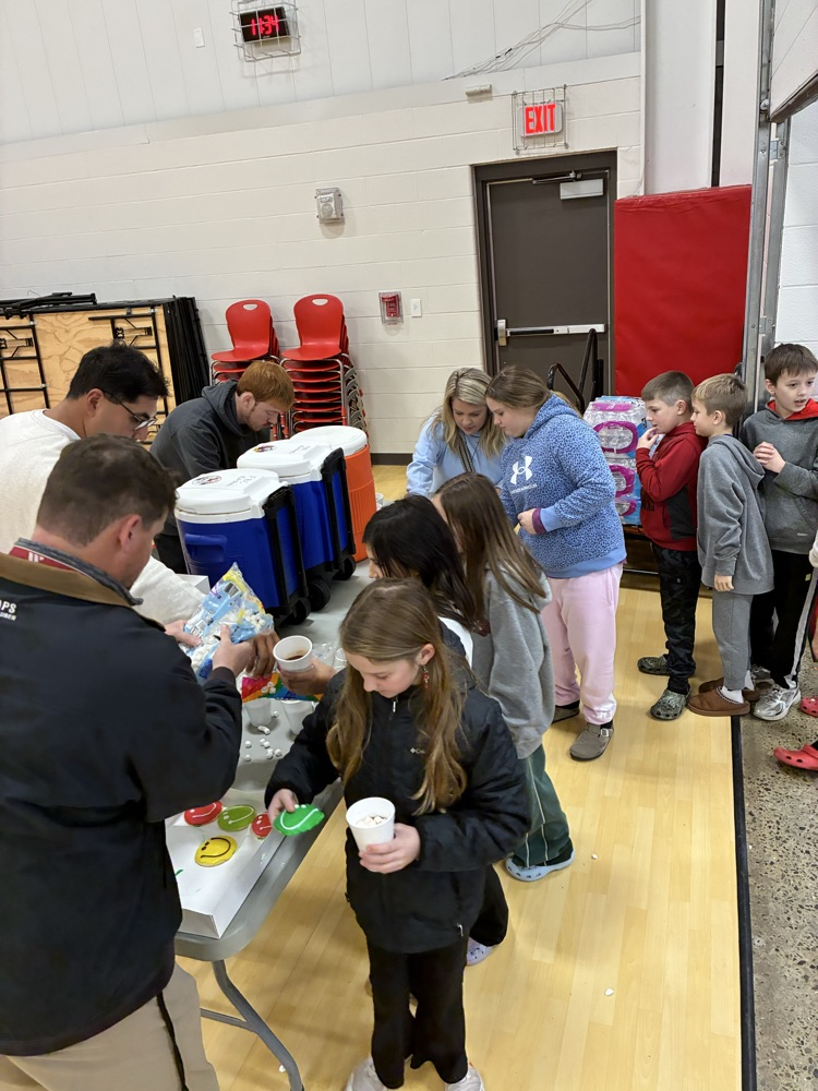 Fifth Grade Wins Hot Chocolate Party 