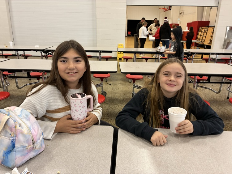 Fifth Grade Wins Hot Chocolate Party 