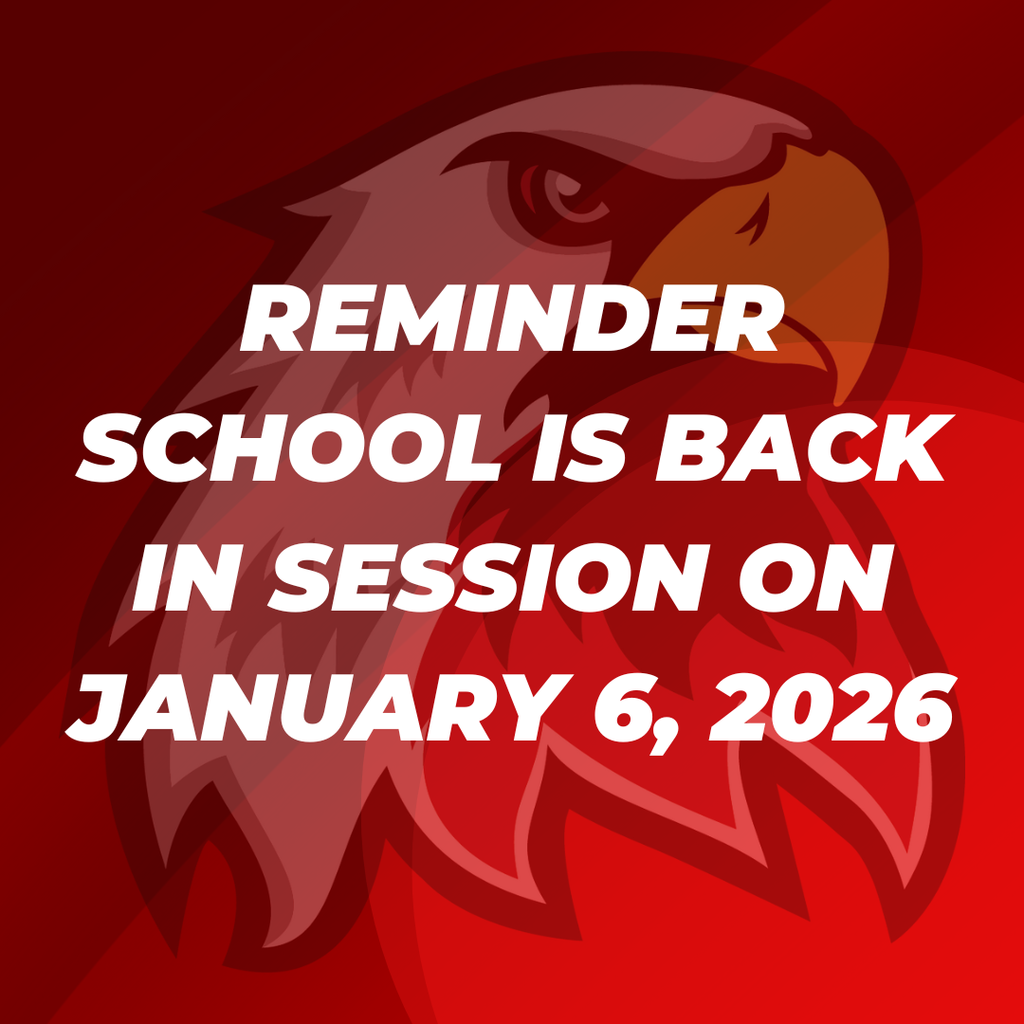 School back in session 1/6/26