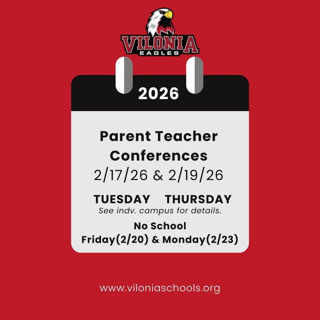 Parent Teacher Conferences 2/17 and 2/19