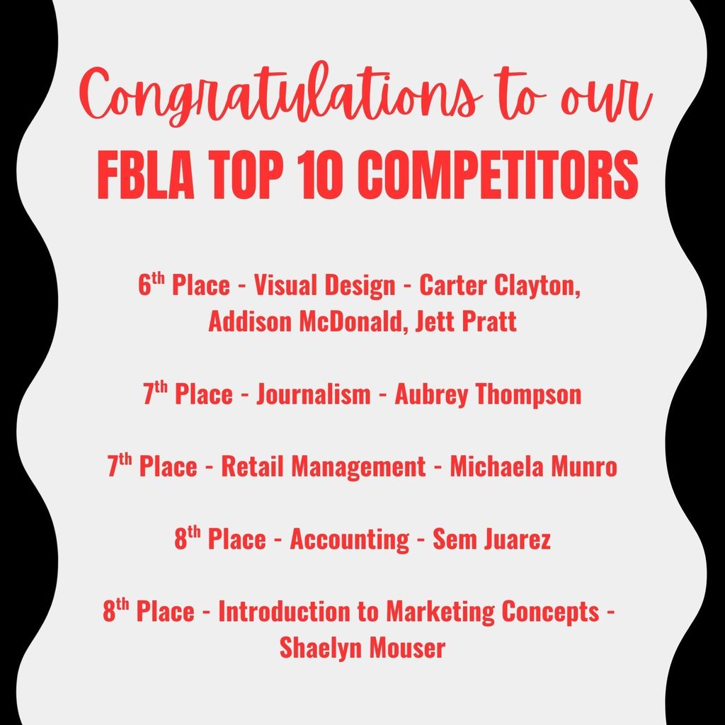 FBLA Top 10