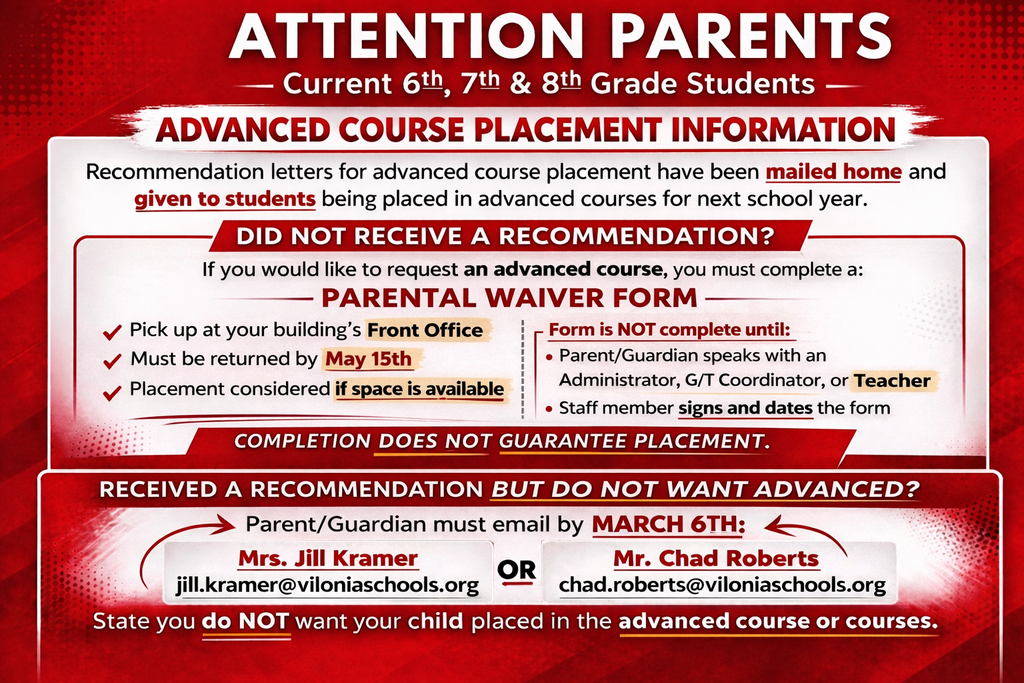 Attention Parents