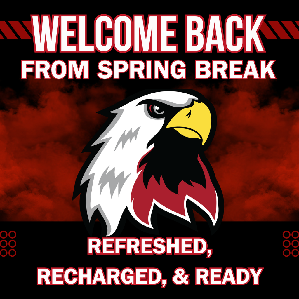 Welcome Back from Spring Break-March 30. 2026