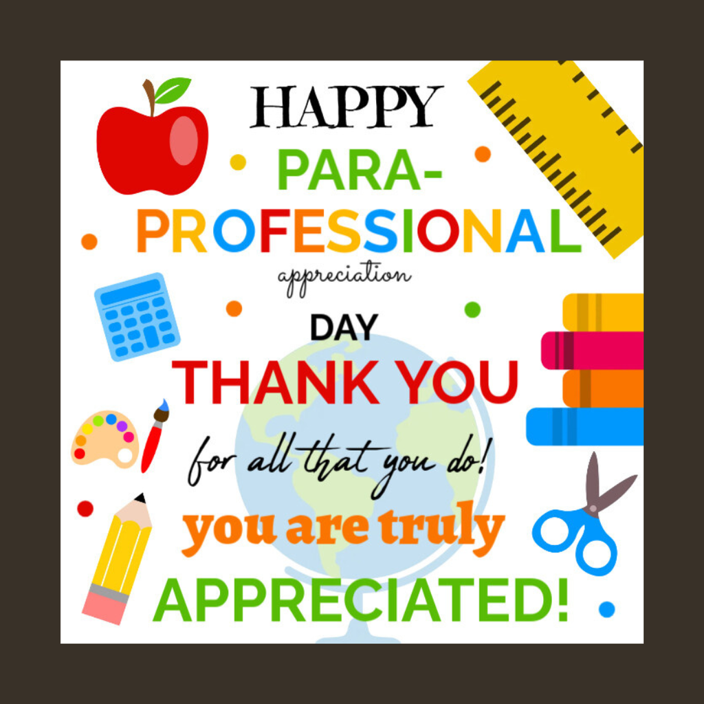 Paraprofessional Appreciation Day