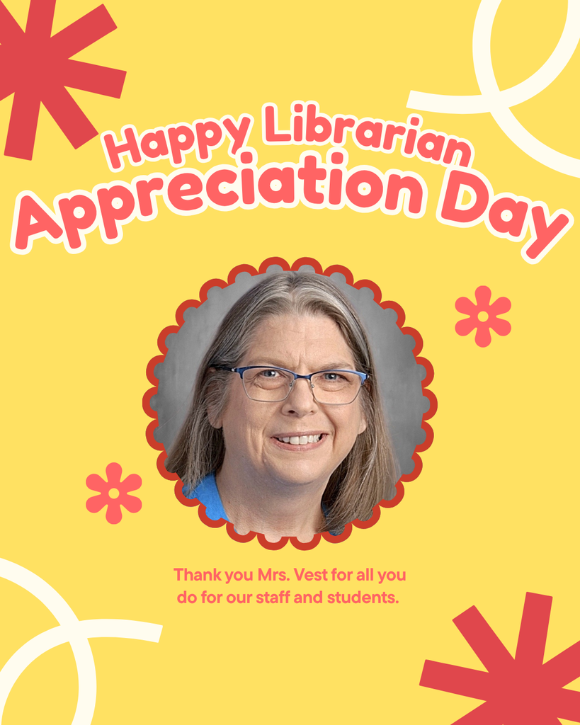 Thank you Mrs. Vest!!