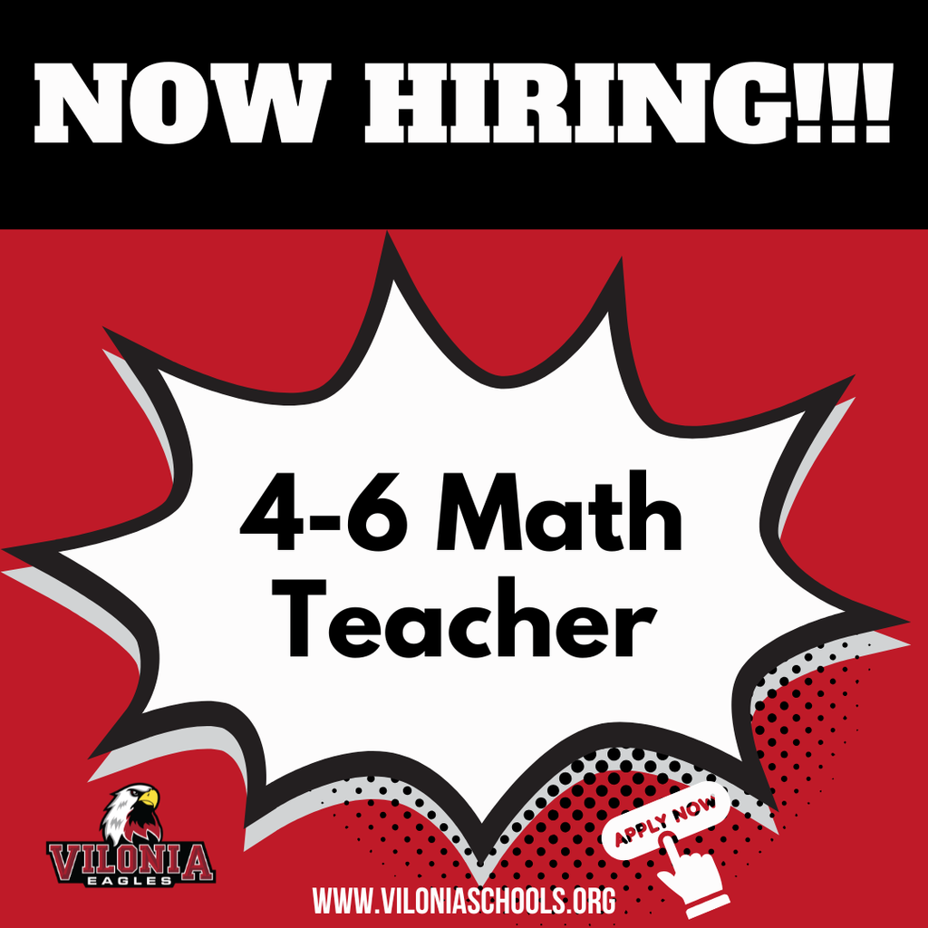 Now Hiring-4-6 Math Teacher