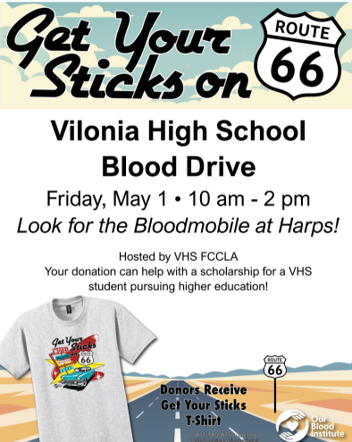 Blood Drive May 1st!