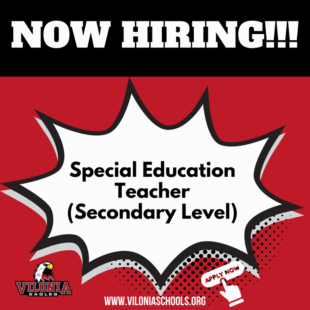 Now Hiring-SPED Teacher
