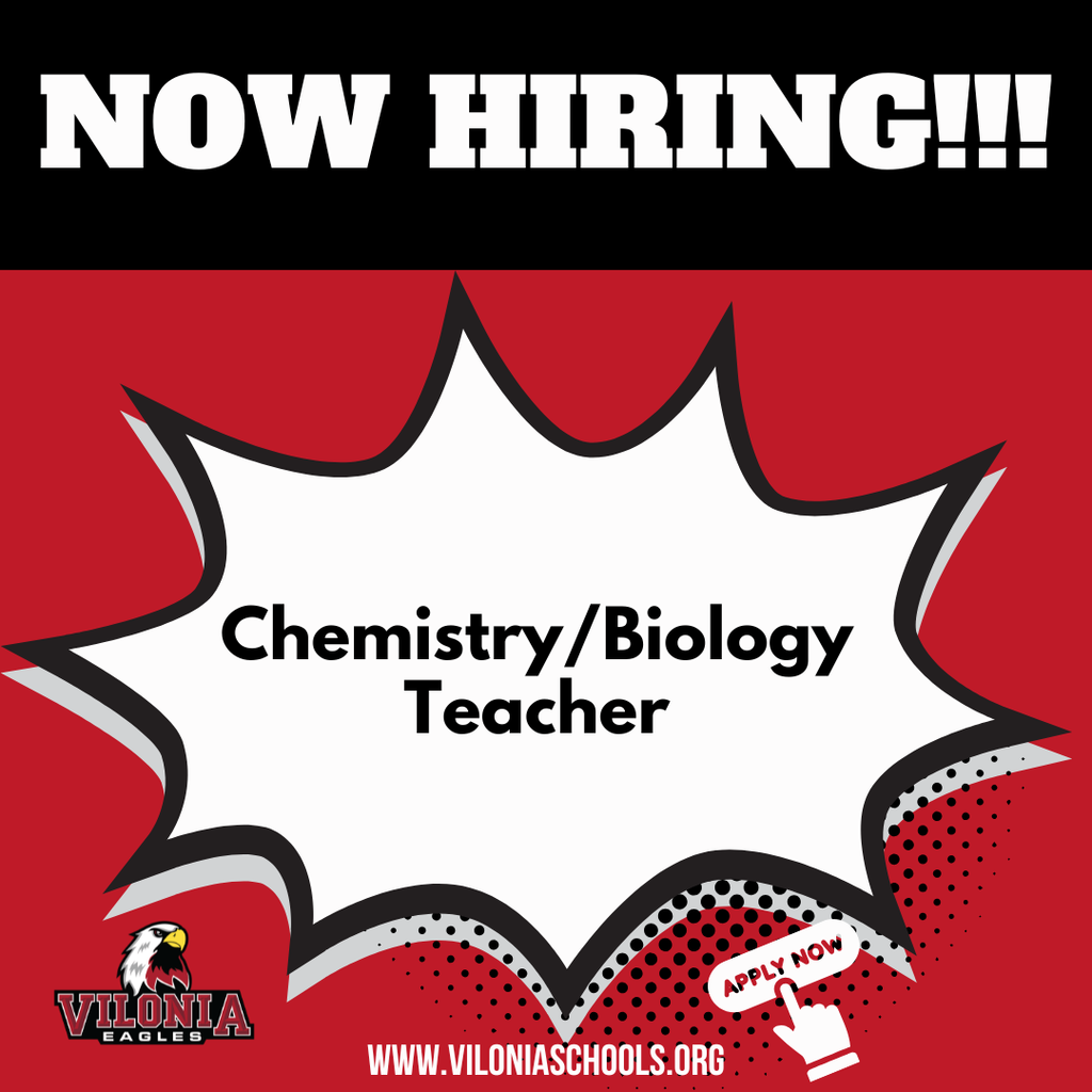 Now Hiring-Chem/Bio Teacher