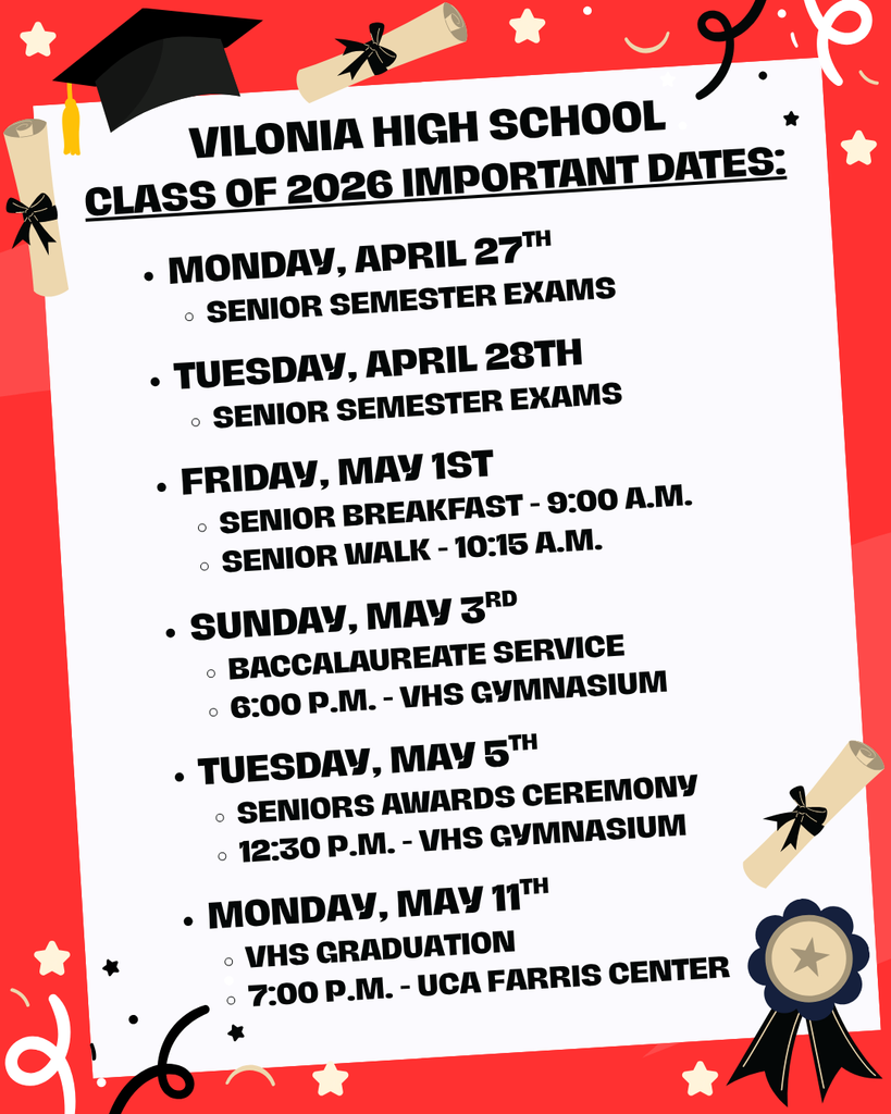 important senior dates