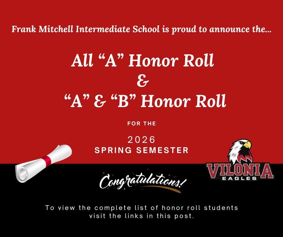 Spring Semester Honor Roll Announcement