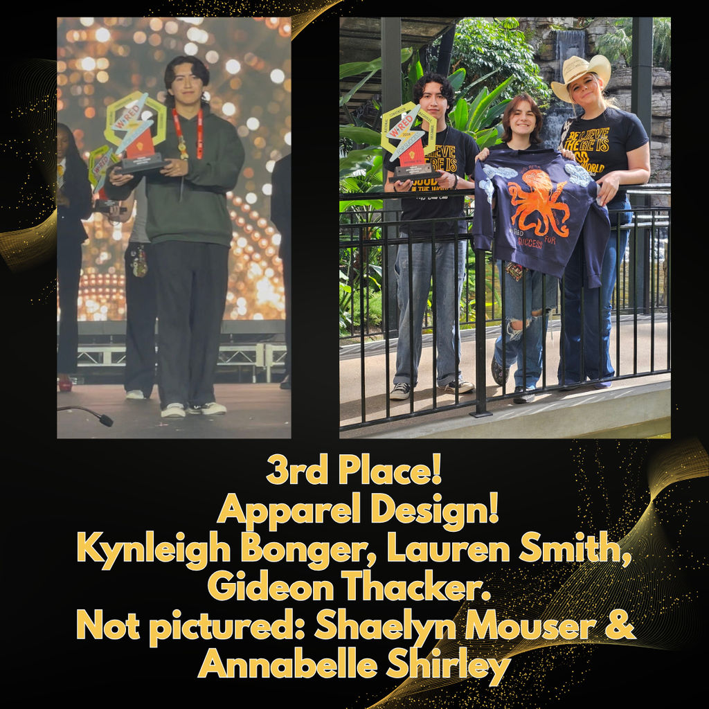 Apparel Design 3rd Place