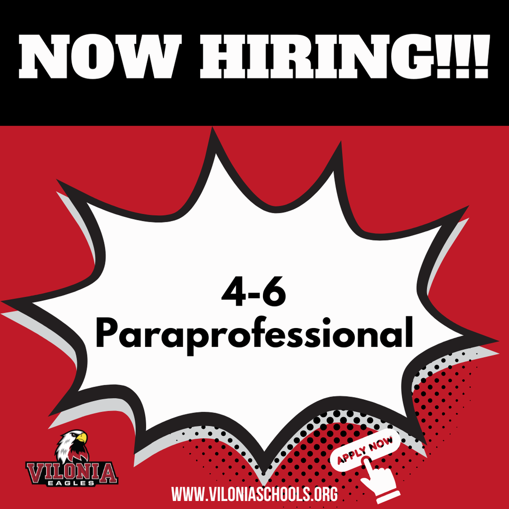 NOW HIRING-PARAPROFESSIONAL