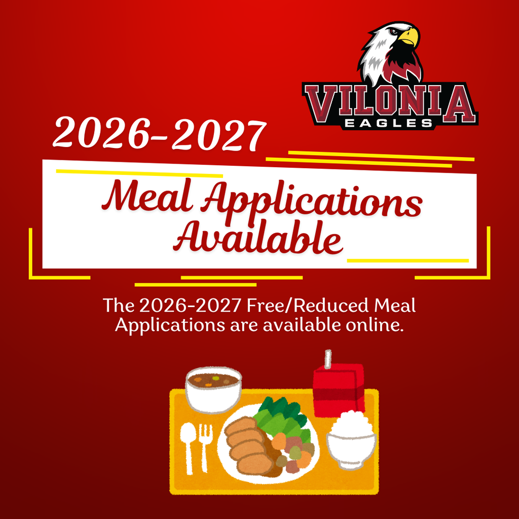 2026-2027 Meal Applications Available