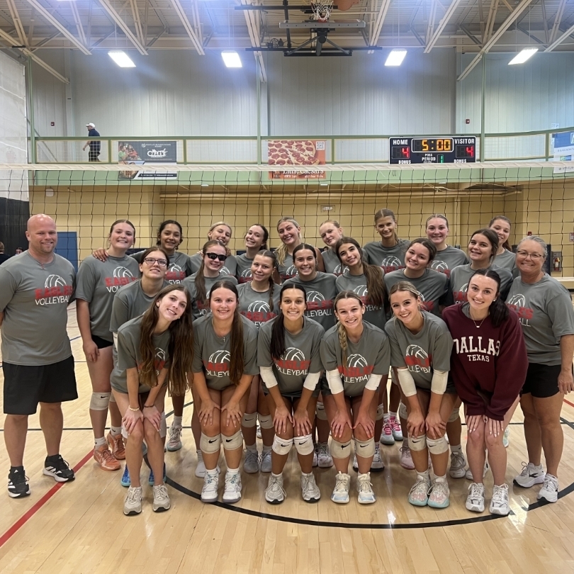 Vilonia Volleyball at Camp!