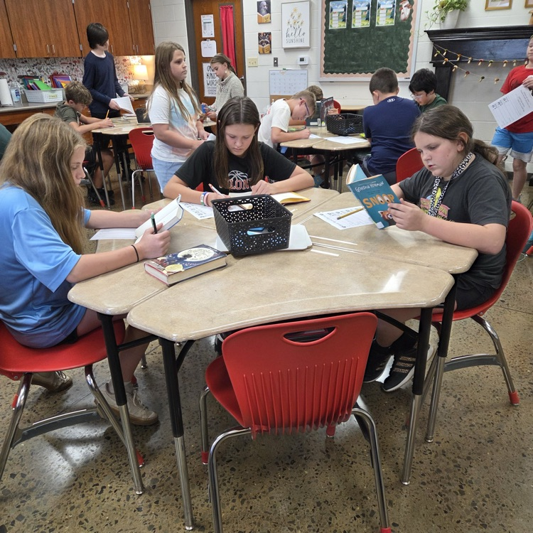 Sixth Grade Book Tasting Activity
