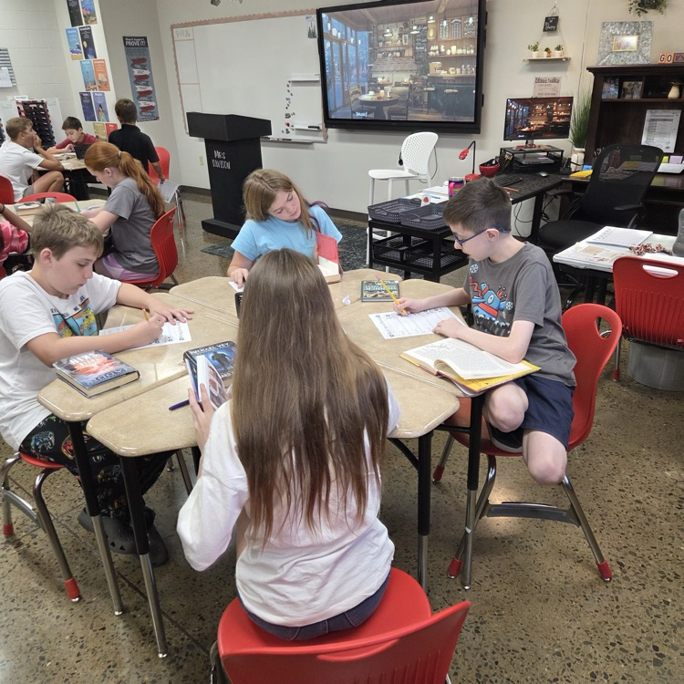 Sixth Grade Book Tasting Activity