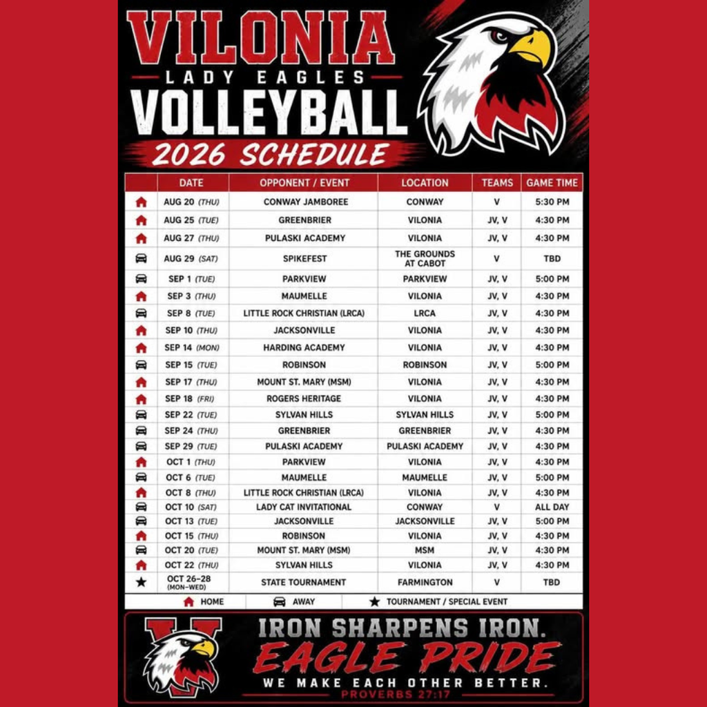 VHS VB Schedule