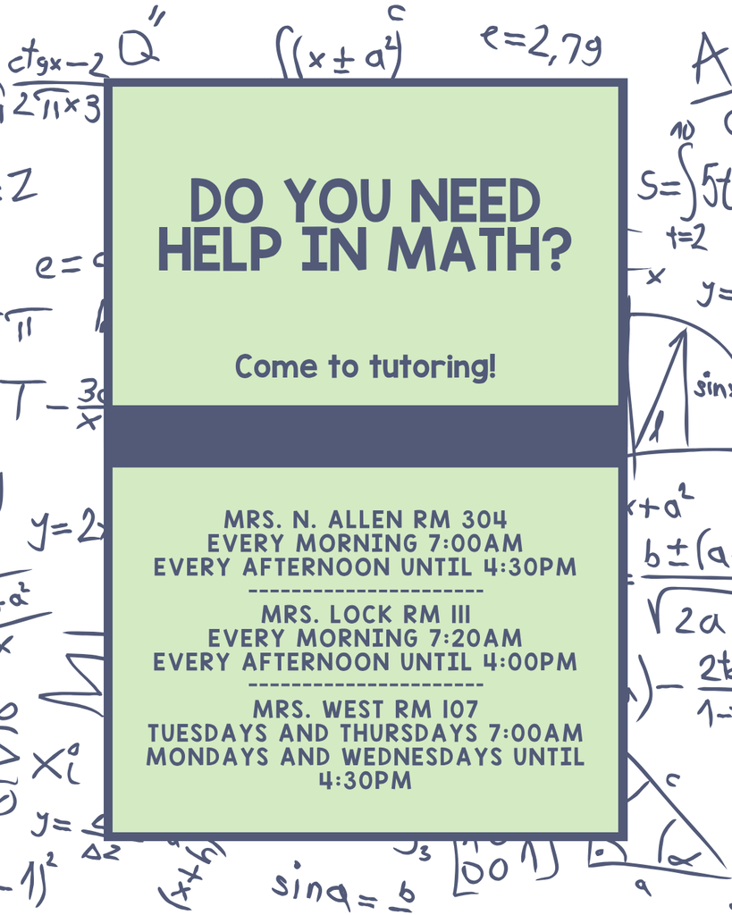 Math Tutoring
