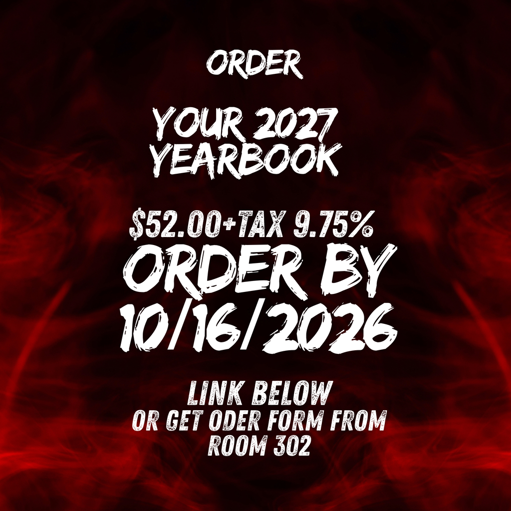Yearbook orders!