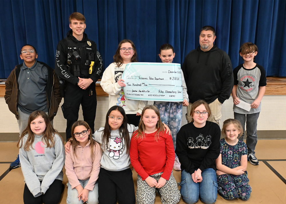 Riley Donation to Shop with a Cop