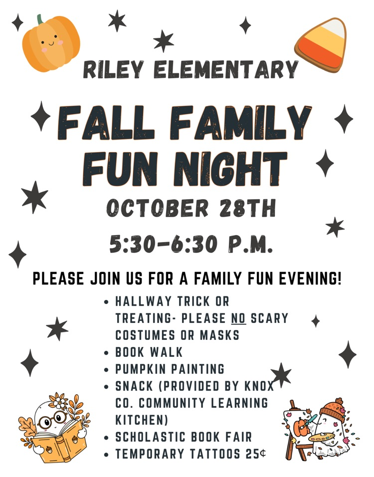 Riley Family fun night 