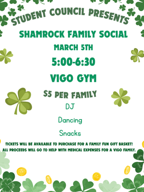 Vigo Elementary Shamrock Social