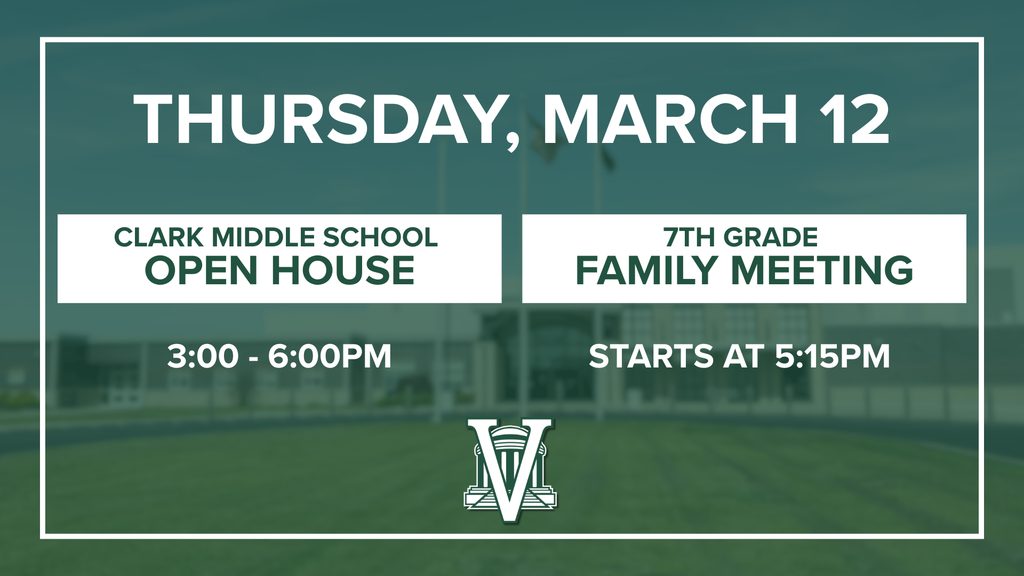 CMS Open House and 7th Grade Family Meeting