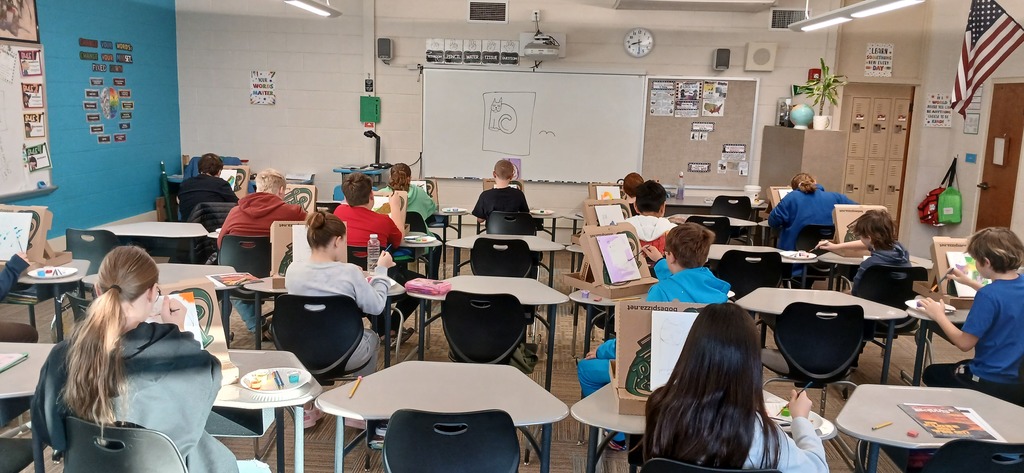 Riley Painting Art Class