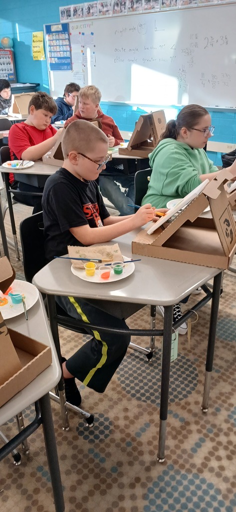 Riley Painting Art Class