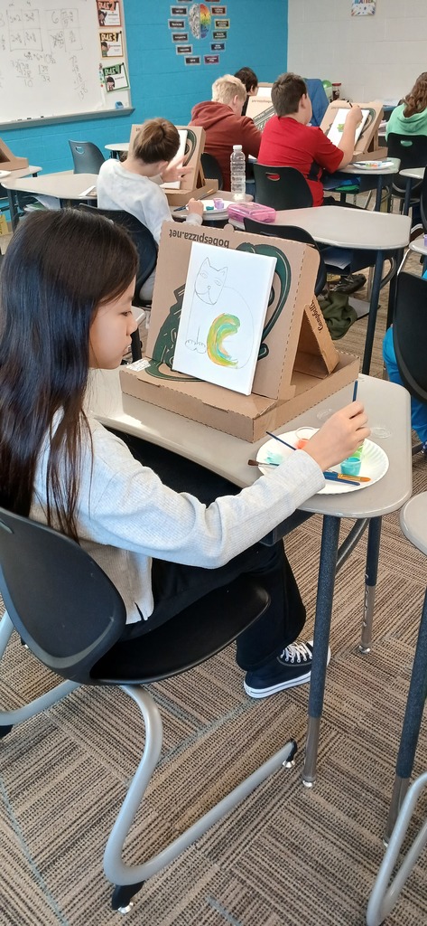 Riley Painting Art Class