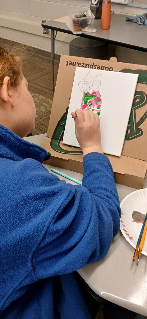 Riley Painting Art Class