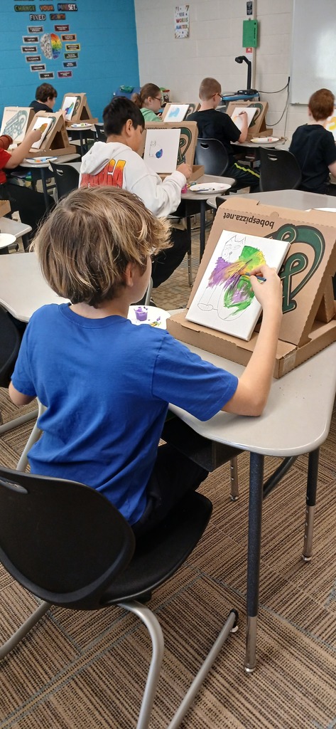 Riley Painting Art Class