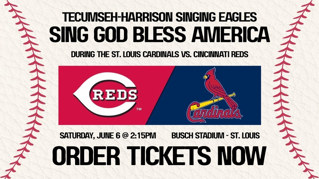 Tecumseh-Harrison Singing Eagles at Cardinals Game 