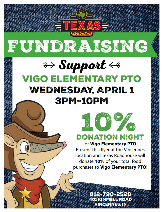 Vigo PTO Dine to Donate
