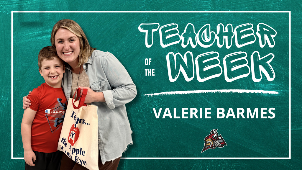 Valerie Barmes - Teacher of the Week