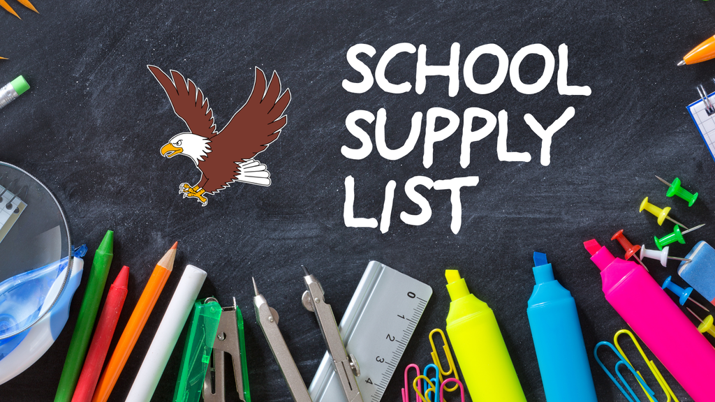 School Supply List