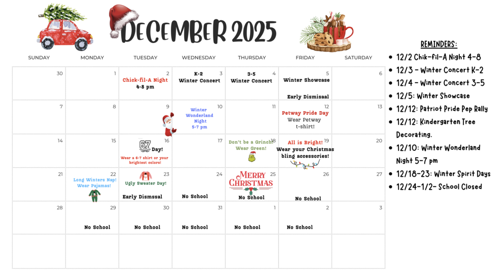 December Calendar